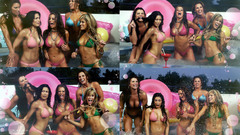 WWE Divas swimming pools