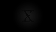 X Japan dark black letter Simple Background black background