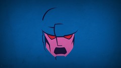 X-Men blue background minimalistic blo0p sentinel villians