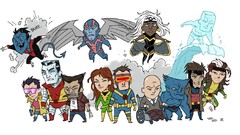 X-Men comics little superheroes