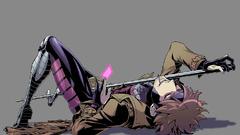 X-Men gambit grey background