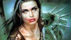 X-Men Rogue artwork luis royo