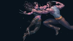 X-Men wolverine comics artwork Simple Background X-23