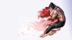 X-Men wolverine comics drawings kissing phoenix marvel comics 