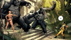 X-Men wolverine comics gorillas