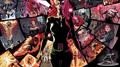 X-Men wolverine comics redheads marvel comics jean grey Dark 