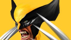 X-Men wolverine comics superheroes minimalistic artwork marvel 