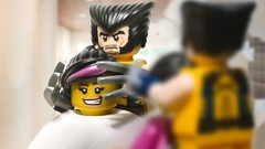 X-Men wolverine minimalistic Legos