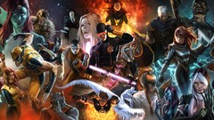 X-Men wolverine Rogue Cyclops superheroes artwork digital art 