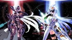 Xenosaga mecha blue dark