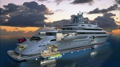 Yachts 3d vehicles concept art