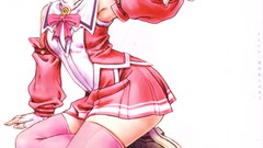 Yamashita shunya Simple Background hentai detached sleeves