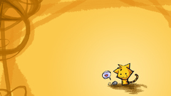 Yellow Animals cat cute mouse post catandmouse kittycuteness