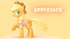 Yellow background ponies my little pony My Little Pony: 