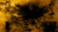 Yellow black dark artwork fantasy art artistic background image