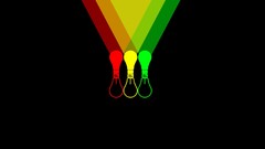 Yellow black Green black background colors backgrounds light 