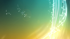 Yellow bliss abstract light