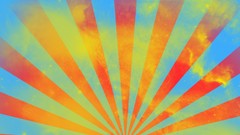 Yellow blue bright red simple orange dust multicolor skyscapes