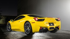 Yellow cars static ferrari 458 italia 458 italia vorsteiner 