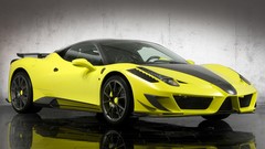 Yellow cars vehicles ferrari 458 italia