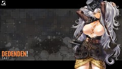 Yellow eyes huge boobs fishnet lingerie leopard print Dedenden!