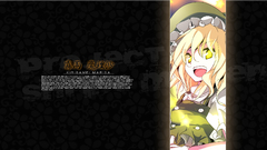 Yellow eyes kirisame marisa