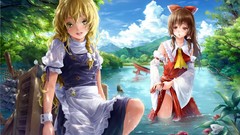 Yellow eyes kirisame marisa