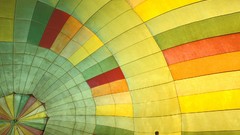 Yellow France hot air balloons