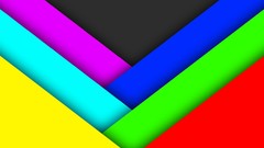 Yellow gray blue red Green abstract Violet colors