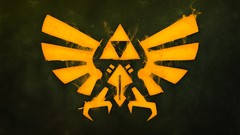 Yellow Green the legend of zelda video games triforce