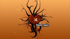 Yellow love orange abstract pain funny