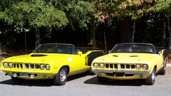 Yellow muscle cars Car
