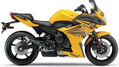 Yellow Normal Yamaha FZ6R