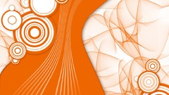 Yellow orange abstract