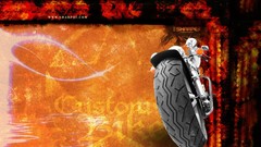 Yellow orange abstract