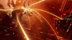 Yellow orange abstract