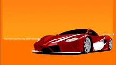 Yellow orange abstract