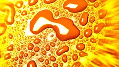 Yellow orange abstract