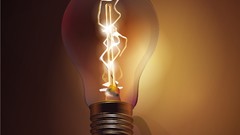 Yellow orange abstract