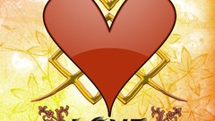 Yellow orange abstract