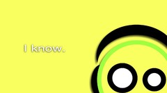 Yellow orange abstract funny