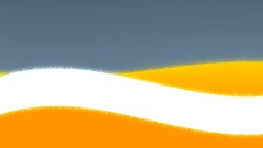 Yellow orange abstract funny