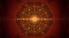 Yellow orange abstract funny