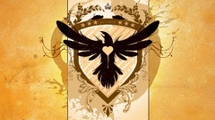 Yellow orange abstract funny