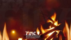 Yellow orange abstract funny