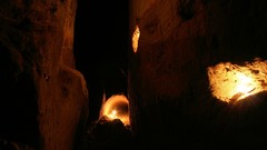 Yellow orange abstract funny