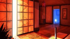 Yellow orange abstract funny