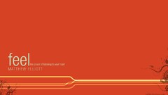 Yellow orange abstract funny