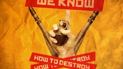 Yellow orange abstract funny USA sir