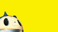 Yellow persona 4 Simple Background Persona series Kuma (Persona 